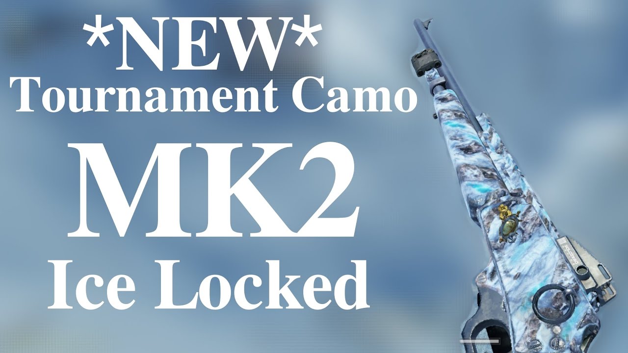 *NEW* Tournament Camo / MK2 - Ice Locked 🤍