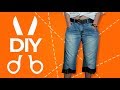 Transformando calça jeans velha em nova estilosa | DIY