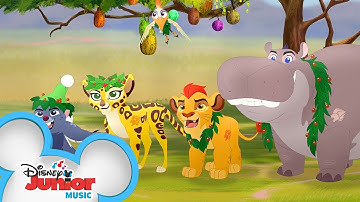 The Lion Guard Christmas Song | "The Twelve Ways of Christmas" Music Video 🎶 | @disneyjr