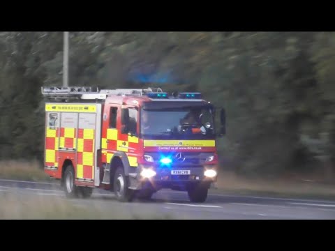 EXTREMELY RARE LAMBOURN & HUNGERFORD RESPONDING IN CONVOY!!