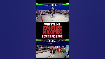 Wrestling Empire Maximus|How to Fix Lags problem #wrestlingempire #wr3d