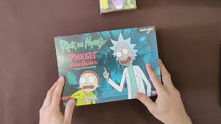 Распаковка настолок по Рику и Морти (Rick and Morty)