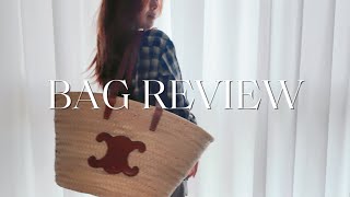 Bag Review | CELINE Medium Triomphe Basket | Luxury Summer Bag [ENG/中字]