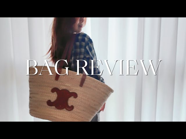 review celine basket tote