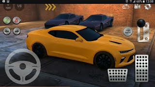 Real Parking 2 Driving School 2018 #  Chevrolet Camaro Parking  Car Game Android Gameplay FHD screenshot 4