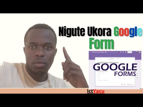 Nigute Ukora Google Form | Google form for free| 2021