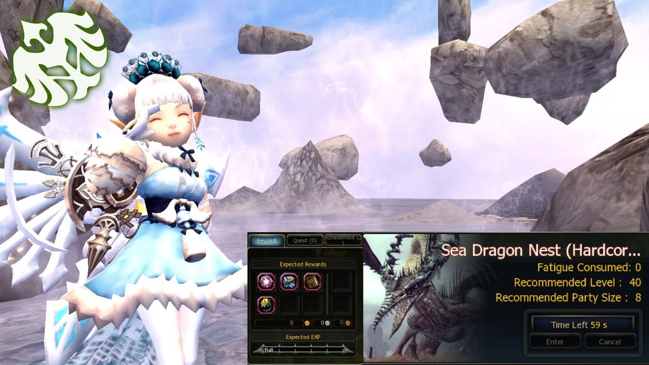 Sea Dragon Nest (Hardcore Mode) Artillery POV | Dragon Nest SEA Classic