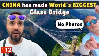 Adventure Sports on World's Biggest & Longest Glass Bridge ! Zhangjiajie China 🇨🇳