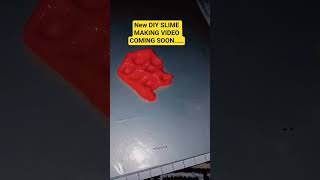 DIY SLIME WITH NO BORAX POWDER .