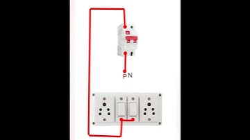 दो स्विच और दो सॉकेट की वायरिंग | Two Switch and Two Socket Wiring Connection | Switch Board Wiring