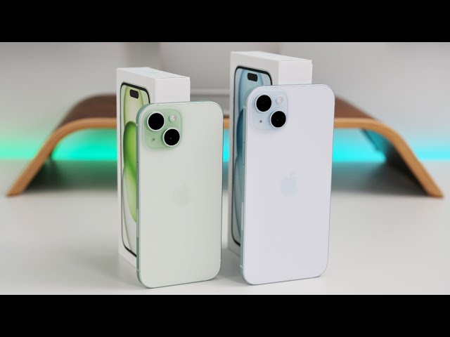 iPhone 15 & iPhone 15 Plus - Unboxing, Setup and First Look 