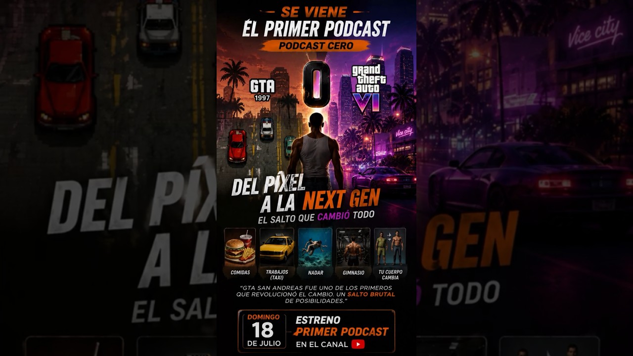 GTA cambió para siempre: de San Andreas a GTA 6
