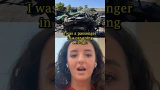 One moment, she was headed back to her dorm, the next she was hurtling through a canyon at 113 mph.