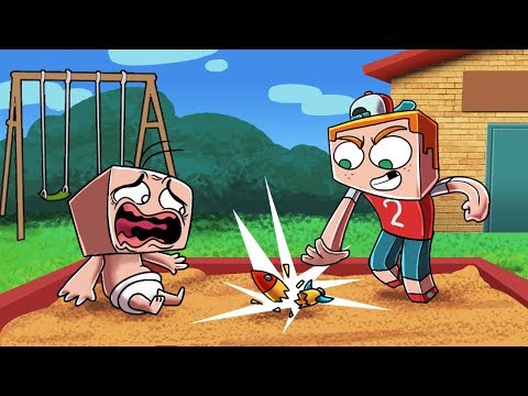 Minecraft | Who's Your Daddy - SCHOOL BULLY DESTROYS MY TOY!