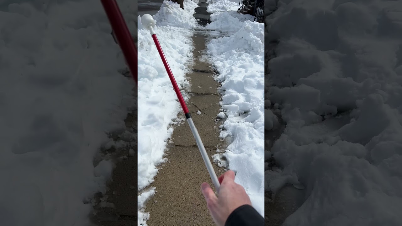 How different cane 🦯 tips work…part 3 