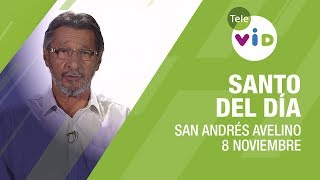 8 Noviembre día de San Andrés Avelino, Santo del Día - Tele VID
