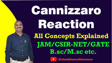 Cannizzaro Reaction | All Concept Explained | Dr. Sushilkumar Dhanmane