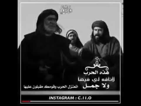 فصاحه العرب ابن عباد هذه الحرب لا ناقة لي فيها ولا جمل