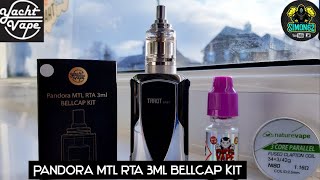 YACHTVAPE/ PANDORA MTL RTA- 3ML BELLCAP KIT #yachtvape#mtlrta3mlbellcap# 