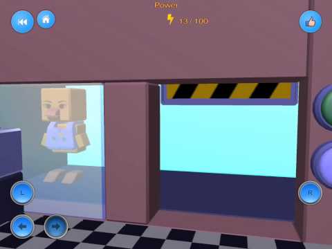 [Blocksworld HD] Five Nights at Freddy's In Blocksworld Gameplay