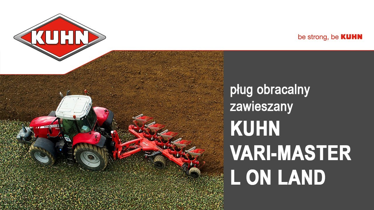 Pług obracalny zawieszany VARI-MASTER L On Land