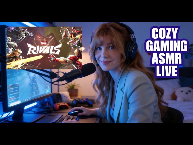 Fall asleep while I play Marvel Rivals ASMR Gaming