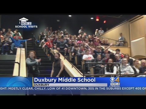 WBZ-TV Weather School Visits: Duxbury Middle School in Duxbury, MA