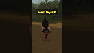 Making dog breeds! (German Shepherd) #wcue