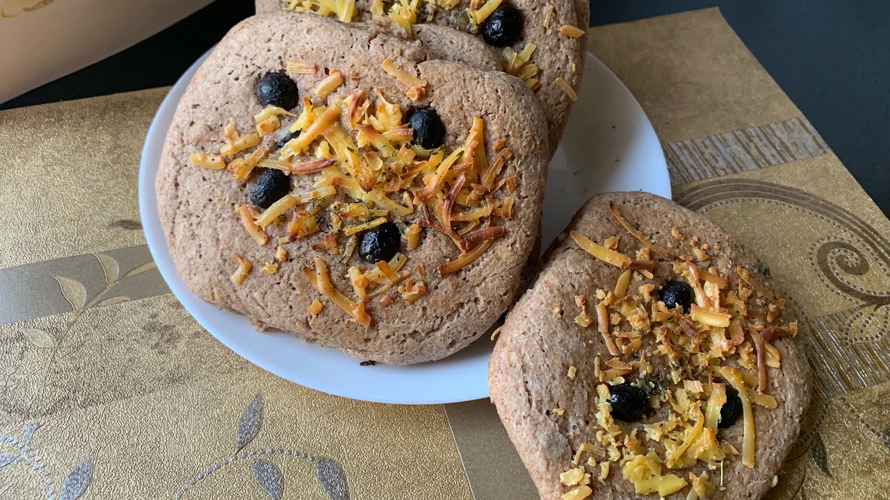 خبز الزيتون خفيف وطري 😋