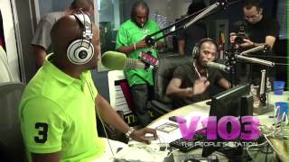 B.o.B. Strange Clouds on The Ryan Cameron Show Part 2