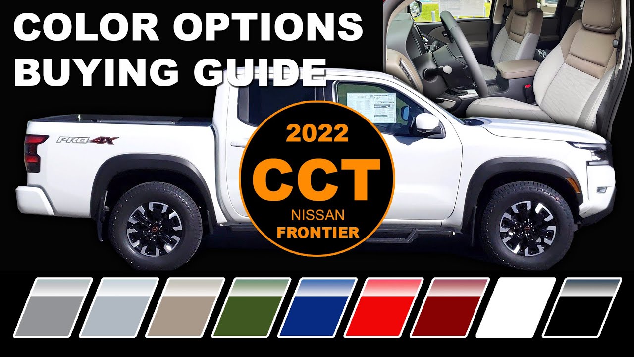 2022 Nissan Frontier - Color Options Buying Guide - YouTube