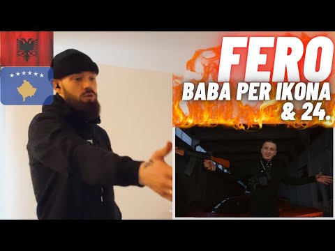 My FIRST LISTEN To Fero! 🇦🇱🇽🇰 FERO - BABA PER IKONA / 24 [HYPE UK 🇬🇧 REACTION!]