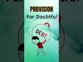 Difference between Provision and Reserve | Provision and Reserve #education #trendingshorts