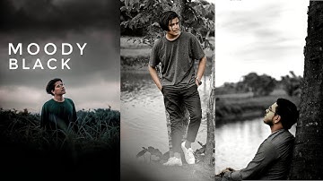 DO MAGIC IN MOBILE EDITING/BLACK Moody Tone /Lightroom MOBILE For beginners