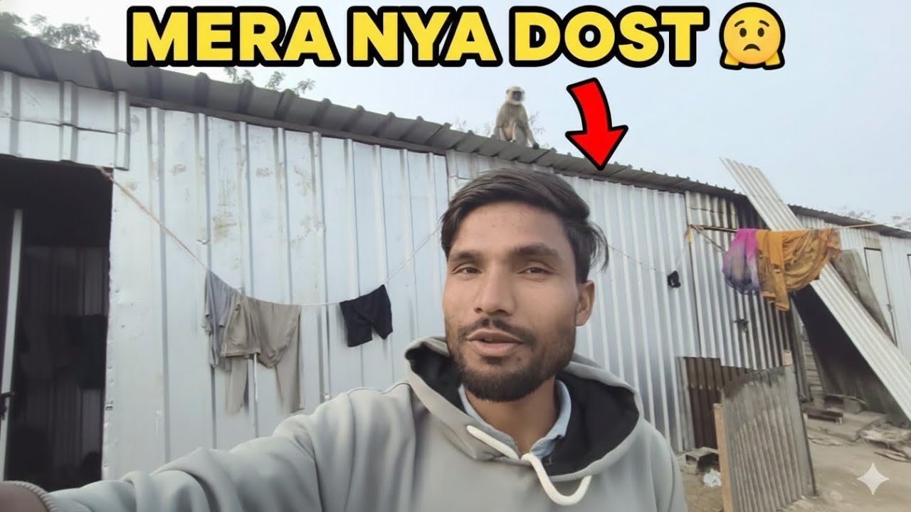 ROZ SUBAH AATA HAI MILNE 🐵❤️ | Mera Nya Dost