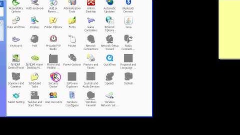 Windows XP: Security Centre check