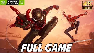 Spider-Man: Miles Morales FULL GAME Walkthrough (PC) 4K Ray Tracing @ 60ᶠᵖˢ ✔