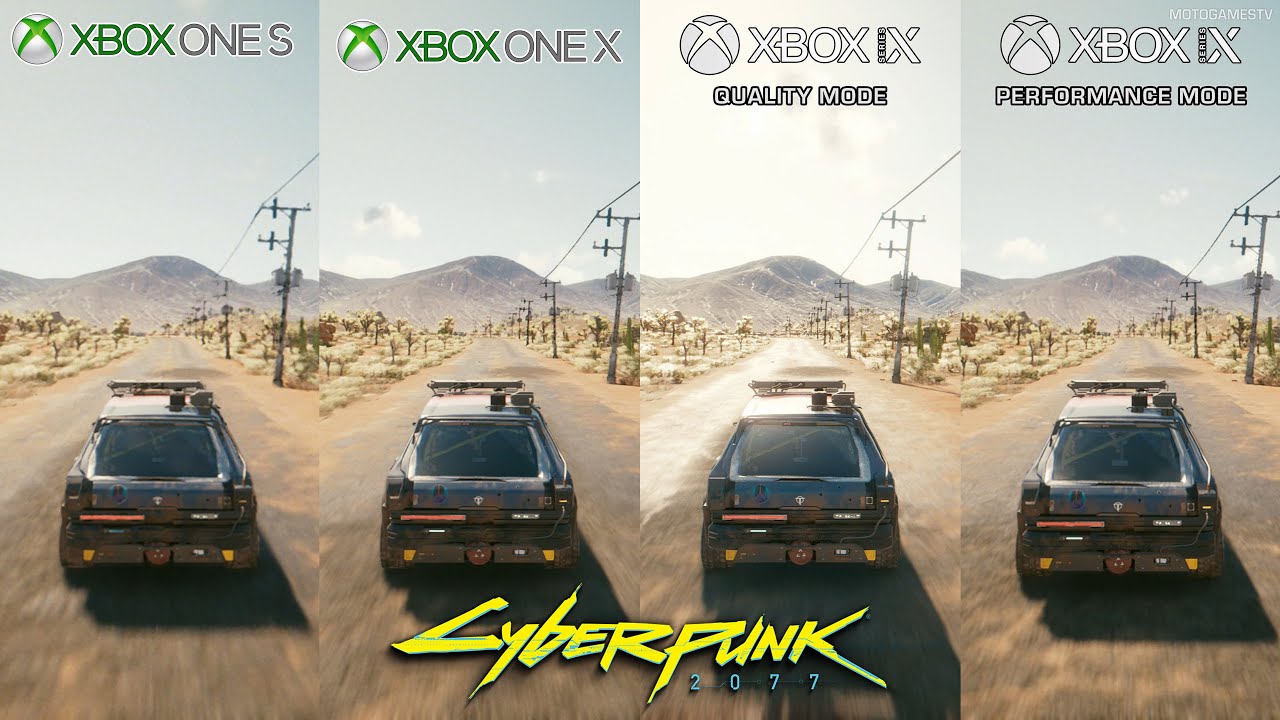 kabel kandidatskole Sweeten Cyberpunk 2077 - Xbox One S vs One X vs Series X - Graphics and Performance  Comparison (Patch 1.04) - YouTube