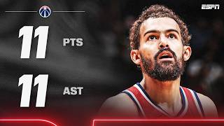 Details Trae Young drops another DOUBLE-DOUBLE in preseason 🔥 | NBA on ESPN Update