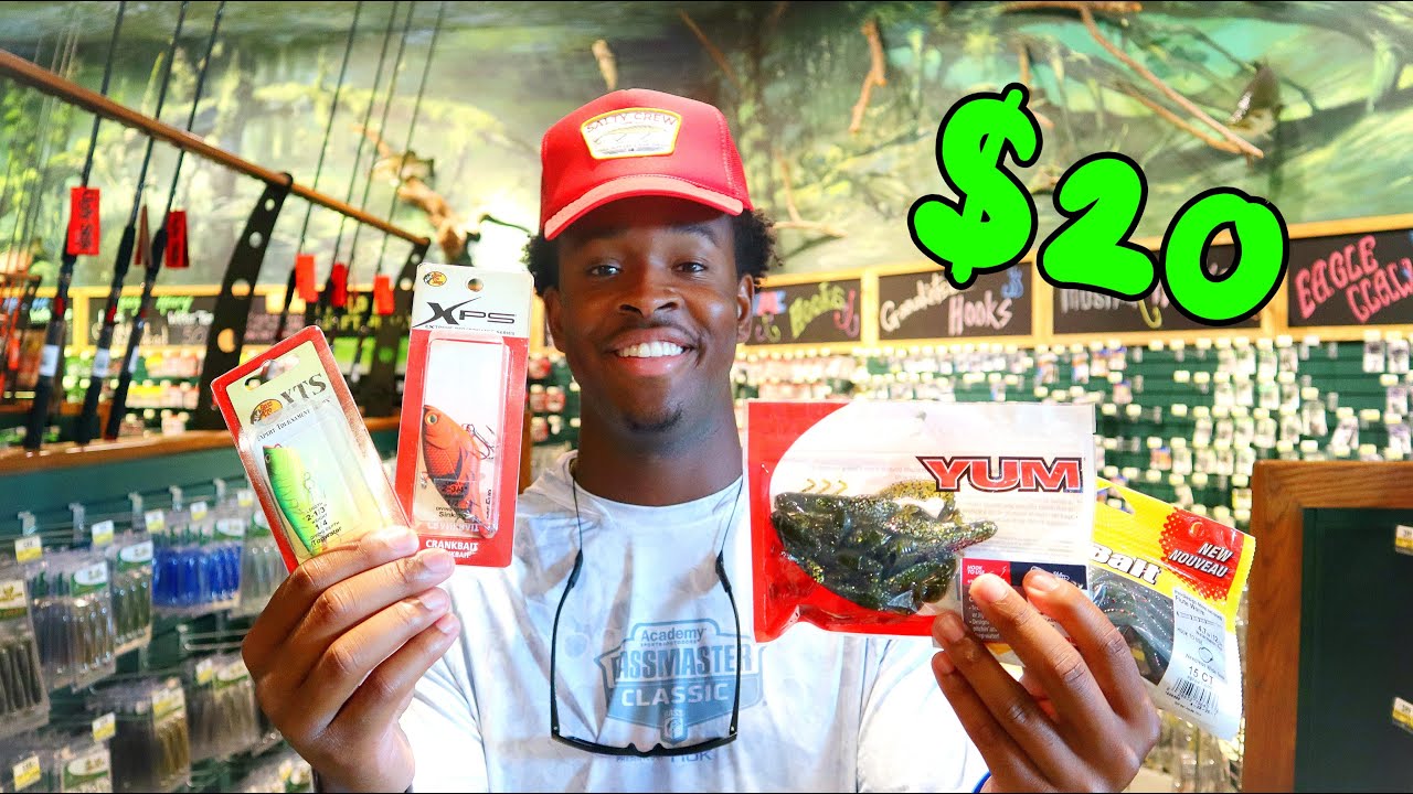 You Have $20 To Pick Out My Fishing Lures!!!