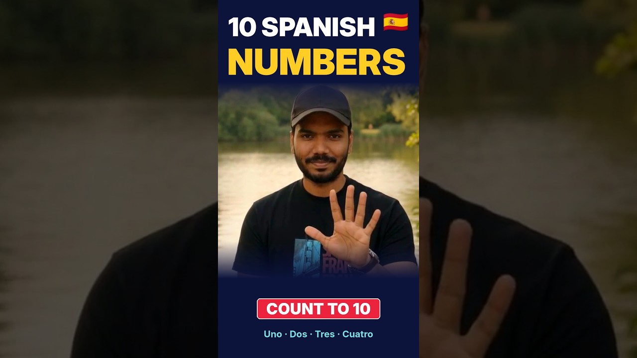 Spanish Numbers Rumus Learn Spanish Numbers 1–10 (Uno, Dos, Tres) | Part 3 - YouTube
