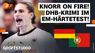 Thumbnail for Deutschland – Portugal Highlights | Handball-Testspiel | sportstudio