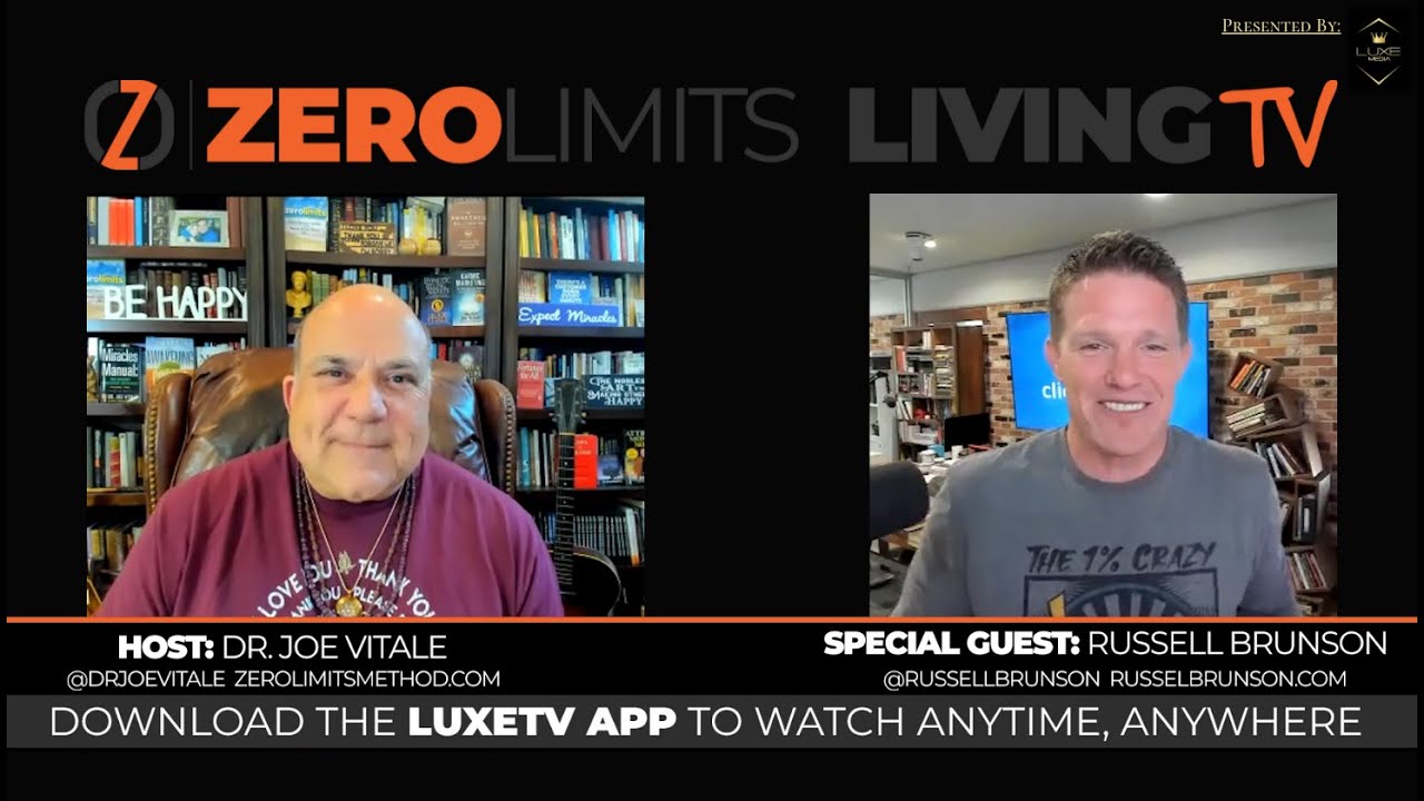 Zero Limits Living Ep. 19 Special Guest Russell Brunson YouTube