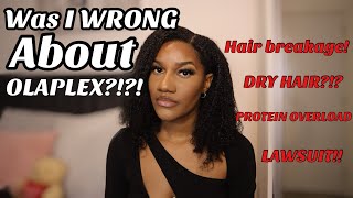 OLAPLEX Causes HAIR BREAKAGE?! | Was i wrong about this haircare brand | Natural Nadine