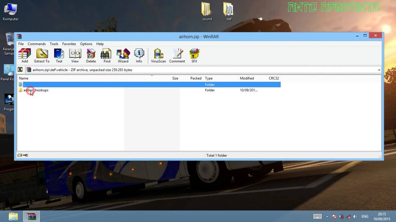 Tutorial Air horn ETS2 YouTube