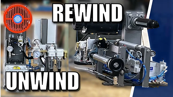Cantilever Shifting Unwind and Rewind System with a NIP Drive Assembly