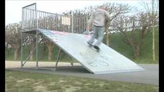 perfect switch frontside flip (bank)