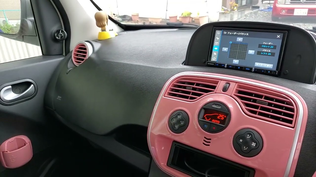 ルノーカングーでの音質向上目的のスピーカー交換 | 見た目を変えずに