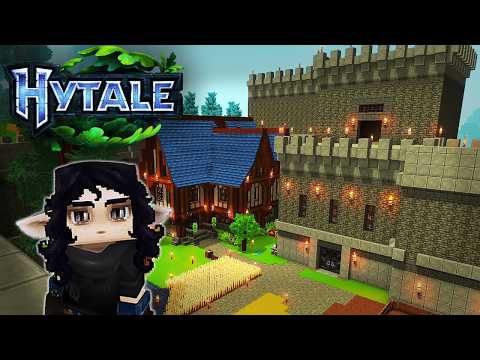 I Built A Castle On HYTALE Public Server thumbnail
