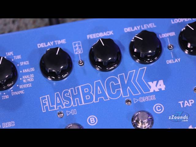 zZounds.com: TC Electronic Flashback X4 Delay and Looper - YouTube